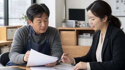 정책자금 보증서 발급 거절 서류 상담