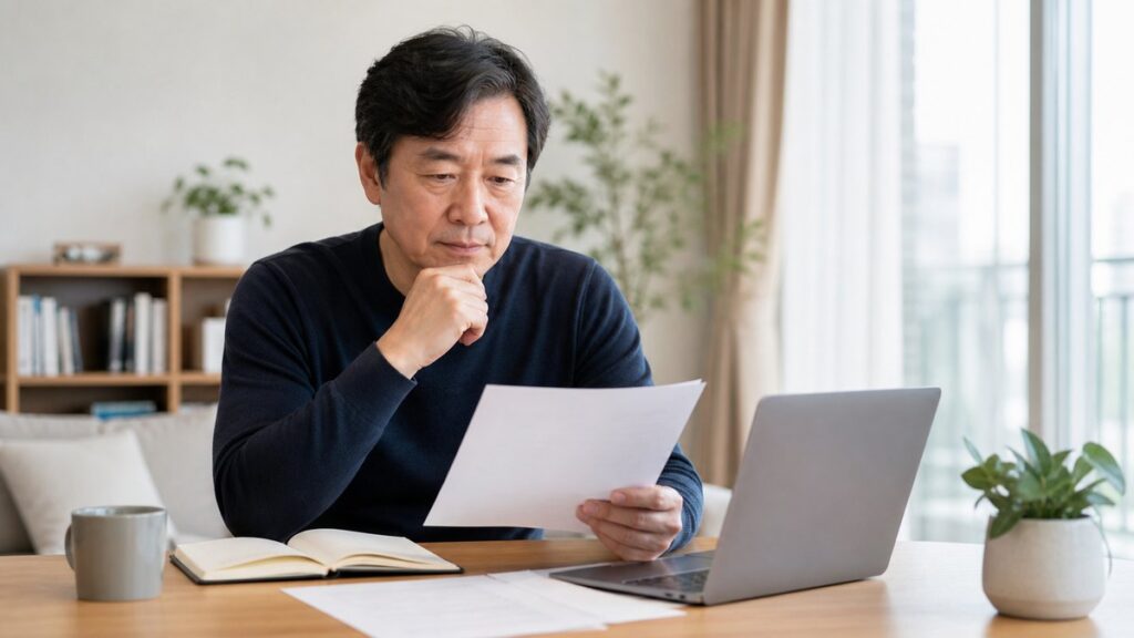 50대 명예퇴직 후 실업급여 받으면서 개인사업자 대표 이미지