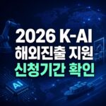K-AI 글로벌 밸류체인 진출 지원 대표 이미지